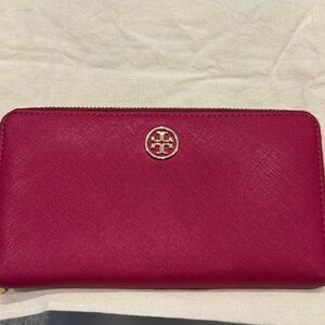 Pink Tory Burch Wallet